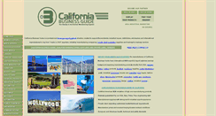 Desktop Screenshot of californiamanufacturingguide.com